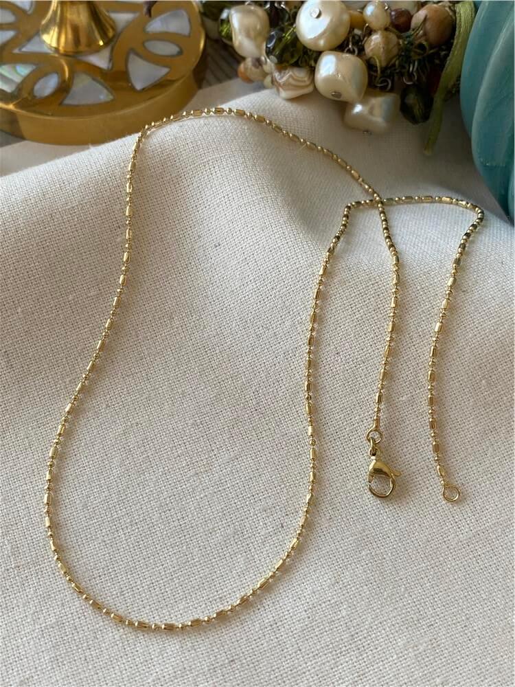 VIP 14K Dorikalı Mini Kapsül Zincir