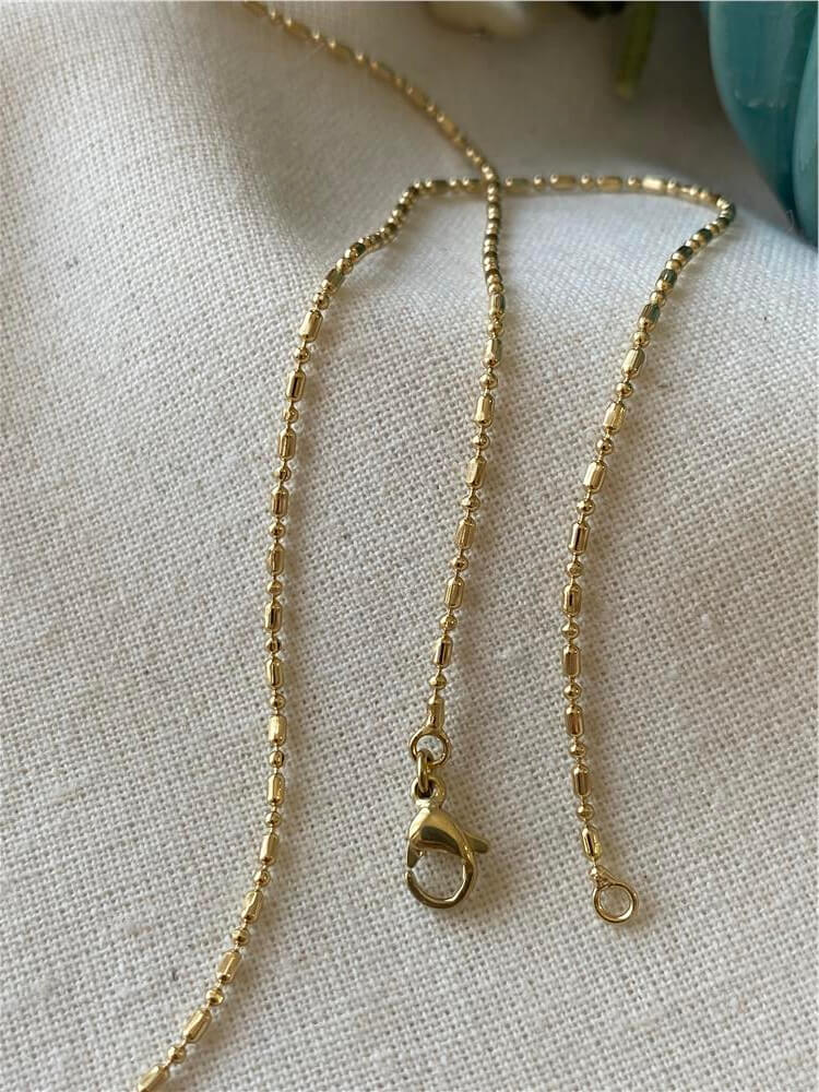 VIP 14K Dorikalı Mini Kapsül Zincir