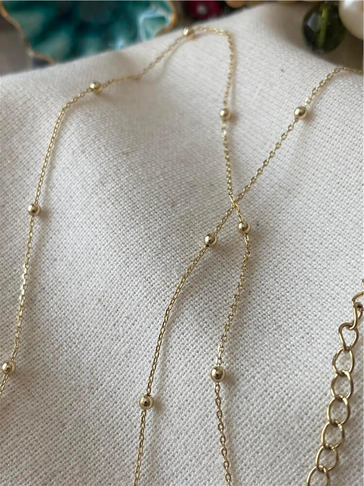 VIP 14K Dorikalı Zincir