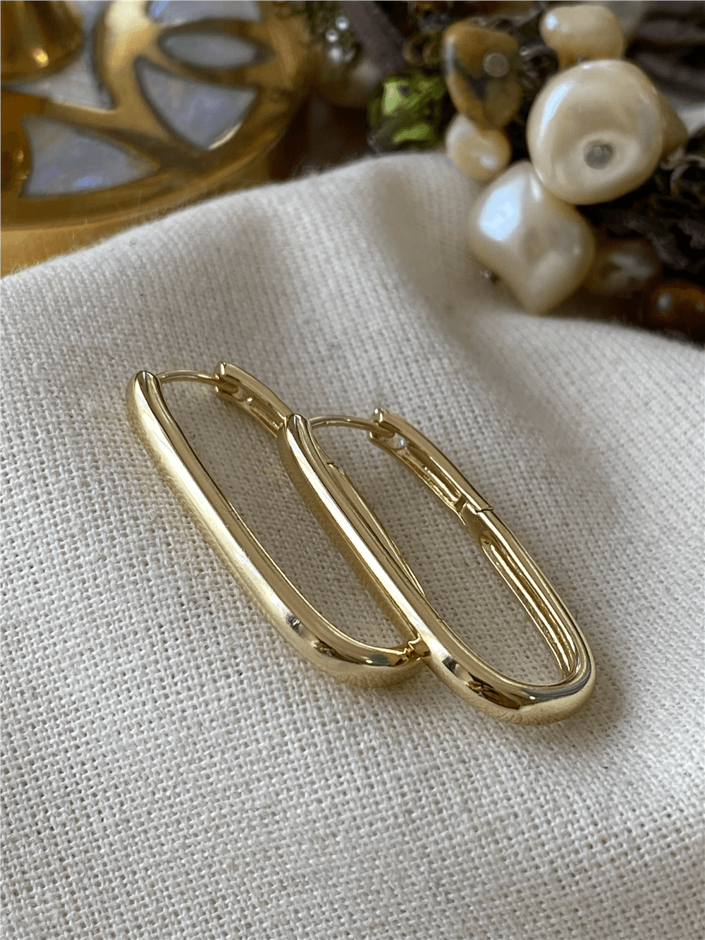 VIP 14K Dörtgen Küpe
