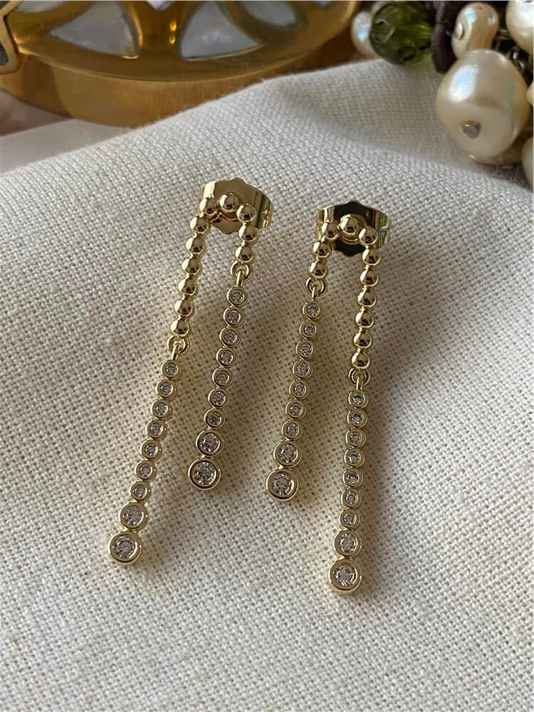 VIP 14K Drops Küpe