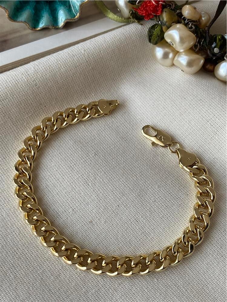VIP 14K Ezme Zincir Bileklik