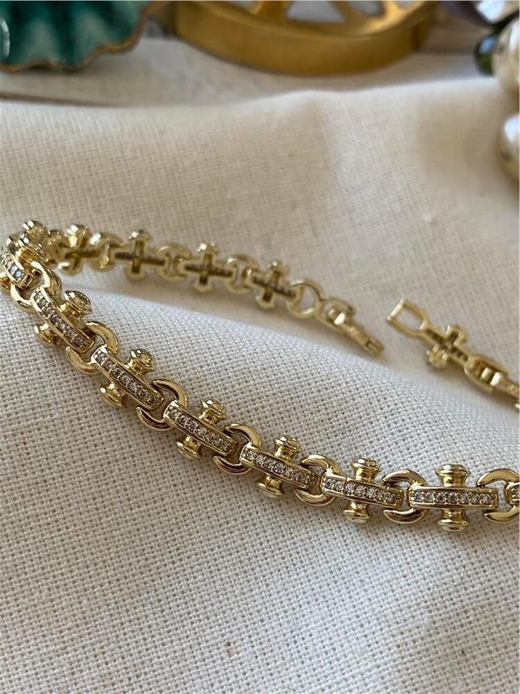 VIP 14K Geçmeli Düğüm Bileklik