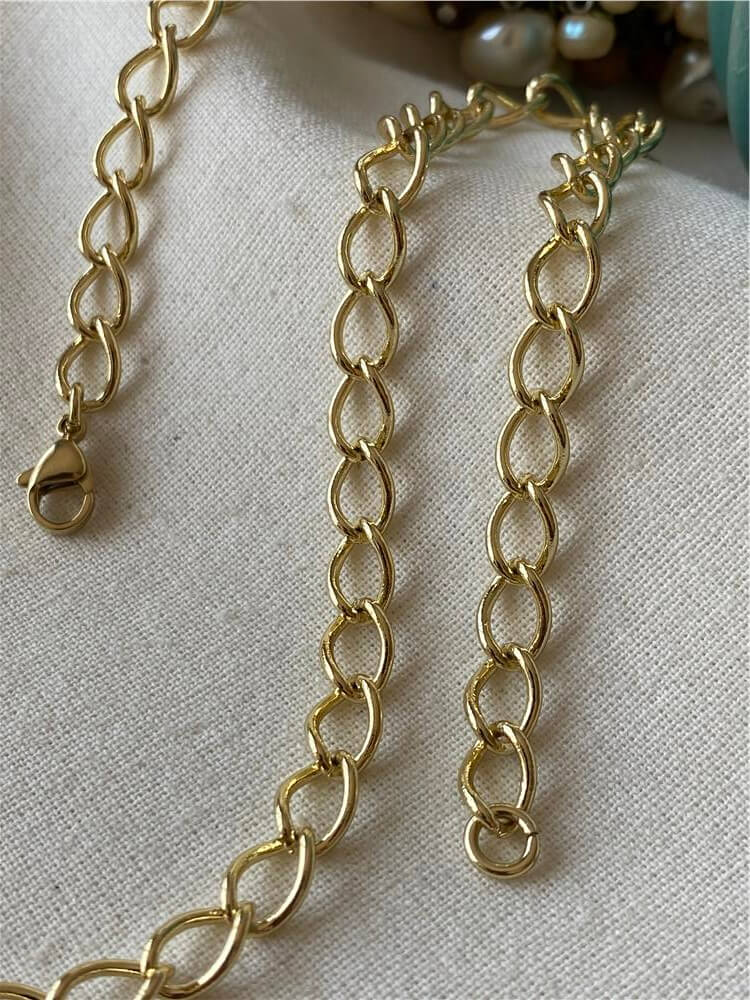 VIP 14K Geniş Halka Kolye