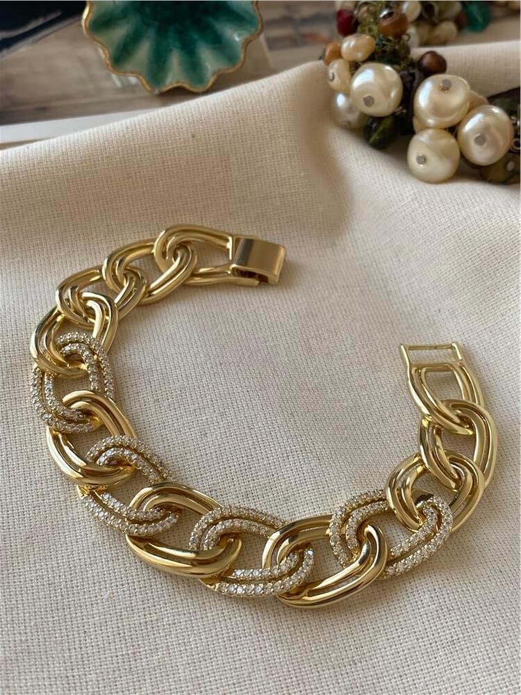 VIP 14K Geniş Samanyolu Bileklik