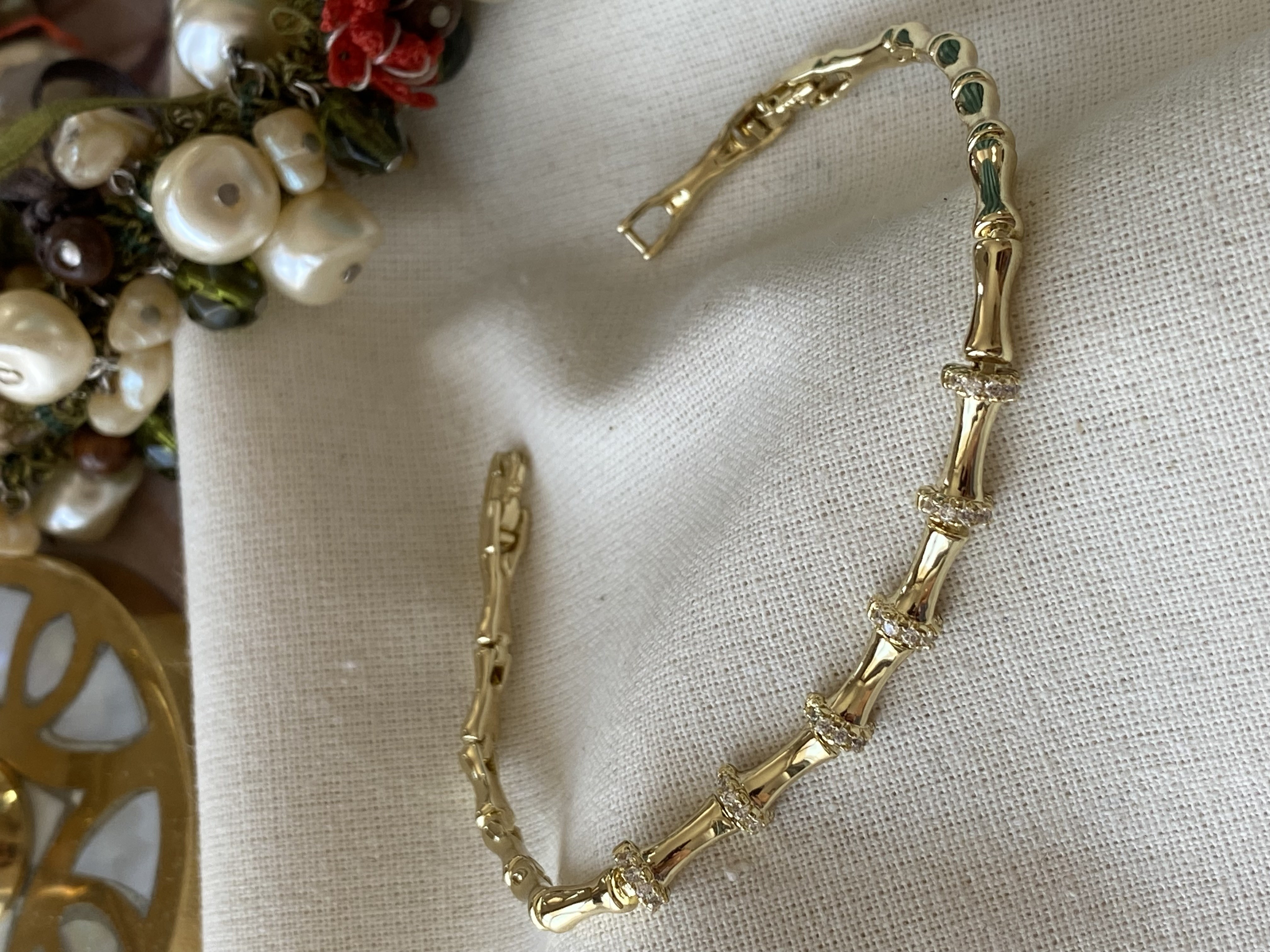 VIP 14K İnce Bone Model Bileklik