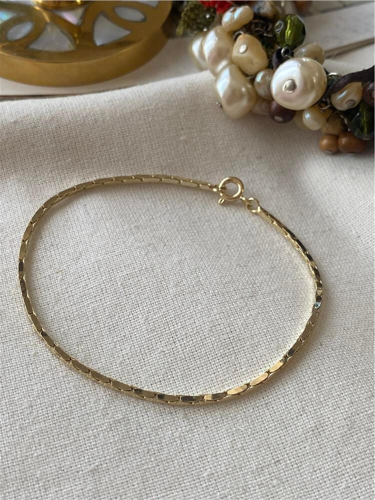 VIP 14K İnce Snake Bileklik