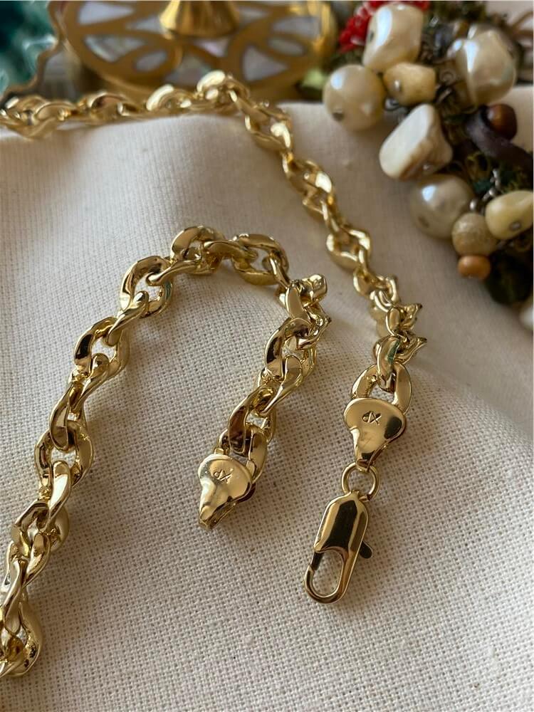 VIP 14K Kalın Burgu Kolye