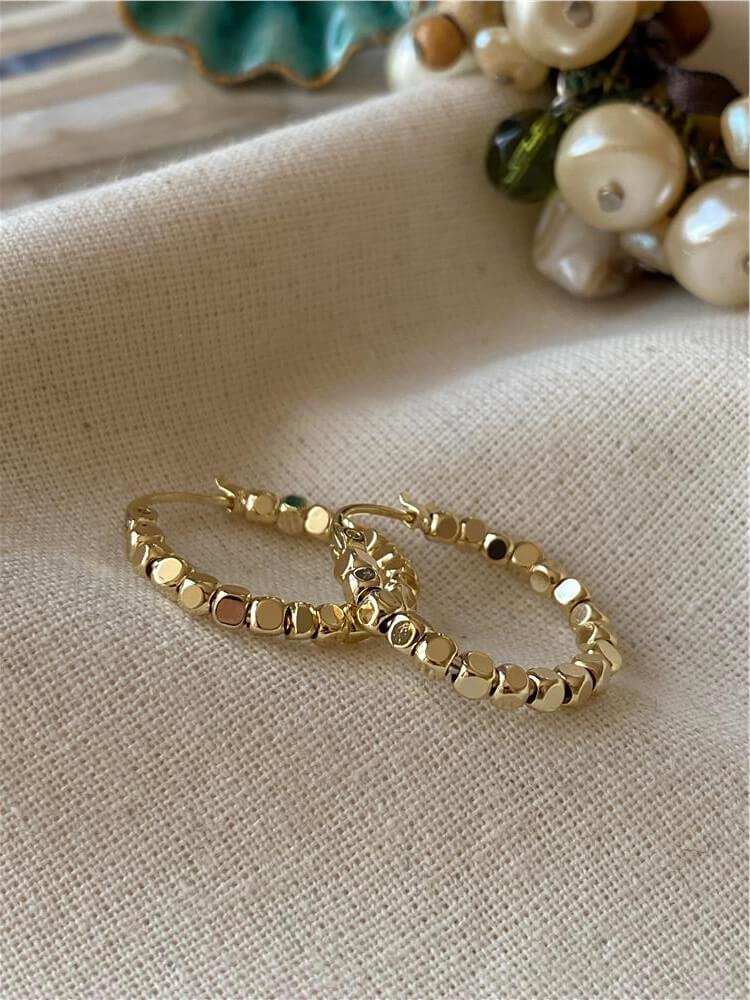 VIP 14K Kübik Küpe
