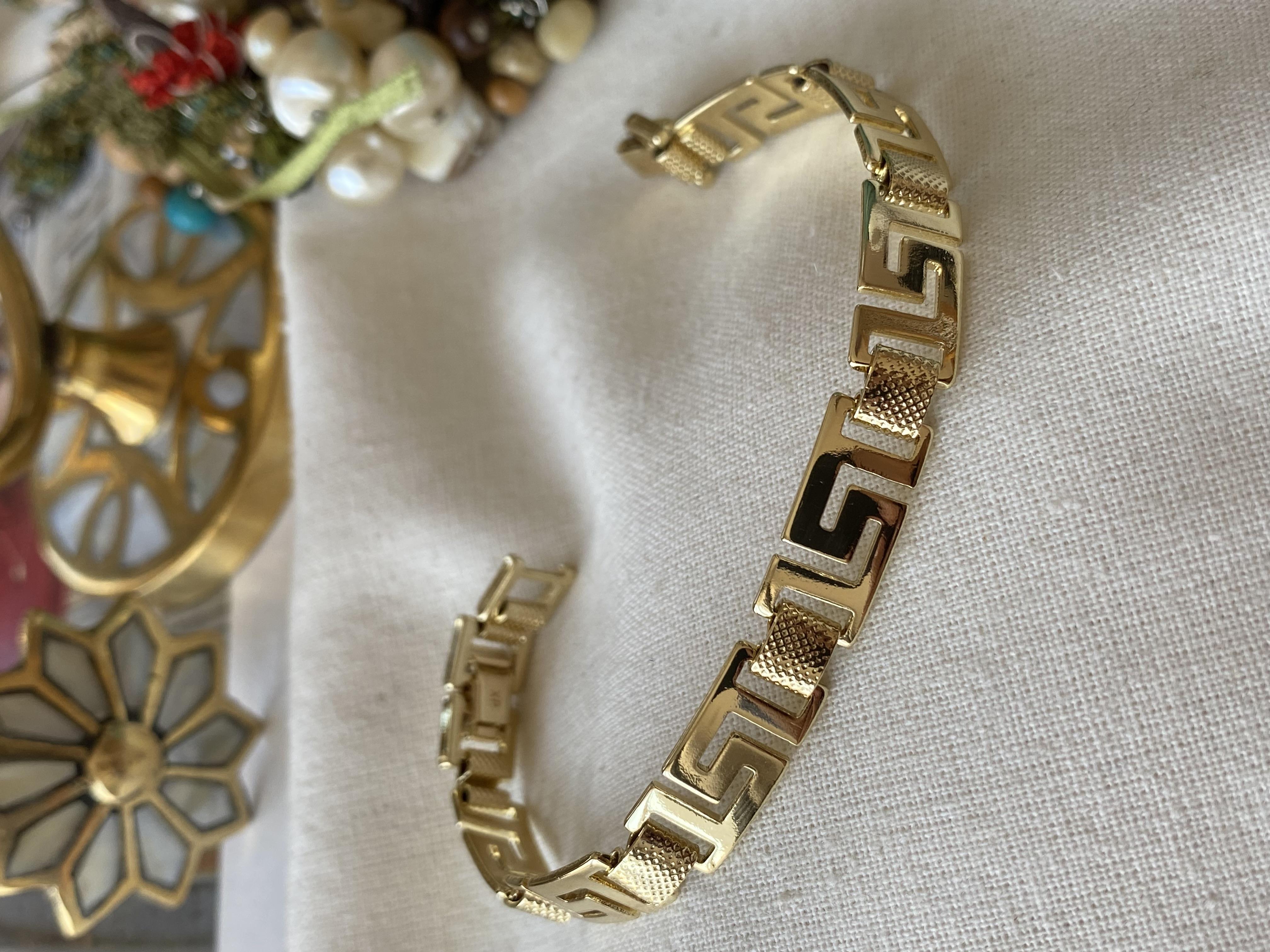 VIP 14K Labirent Tasarım Bileklik