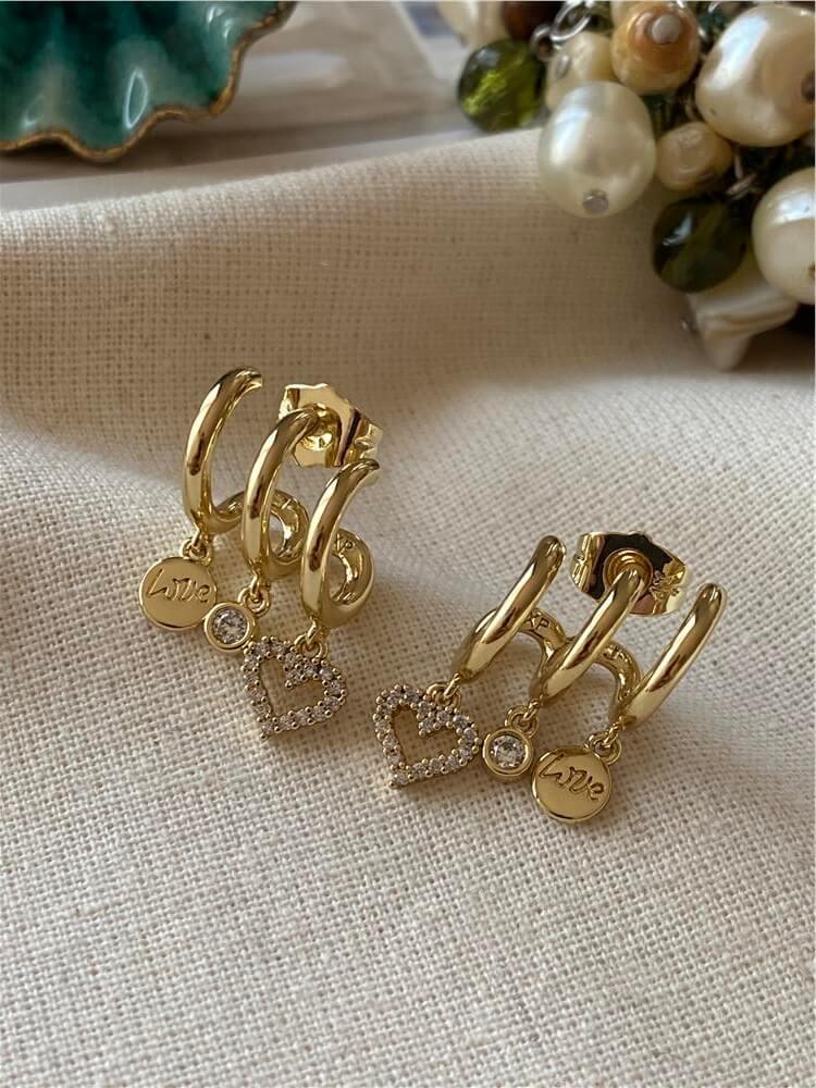 VIP 14K Love Shakira Küpe