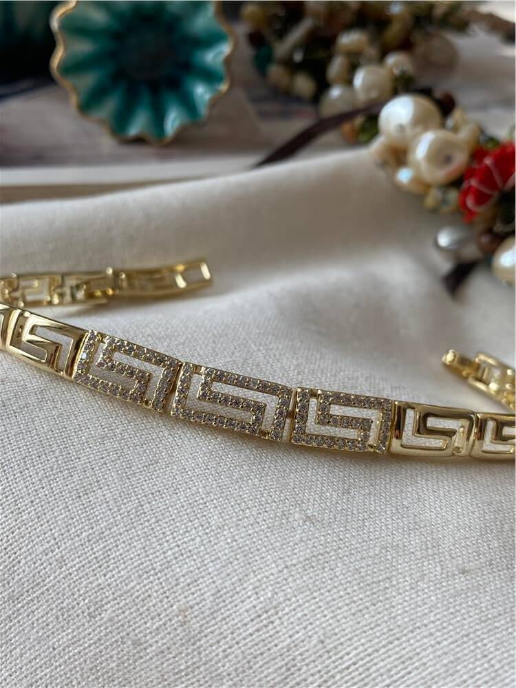 VIP 14K Maze Bileklik