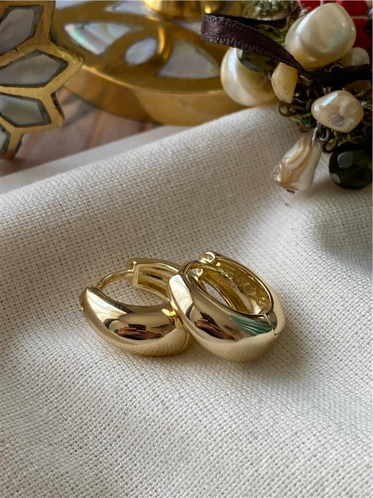 VIP 14K Mini Bombeli Küpe