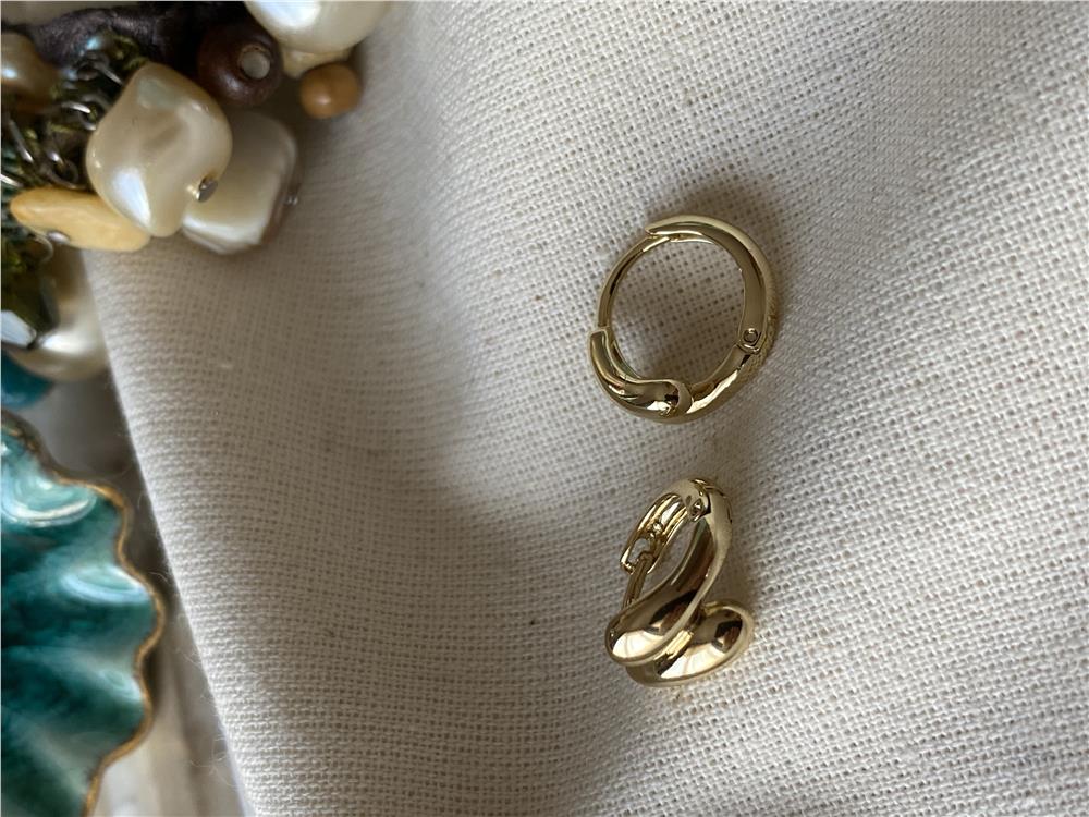 VIP 14K Mini Sarmal Küpe