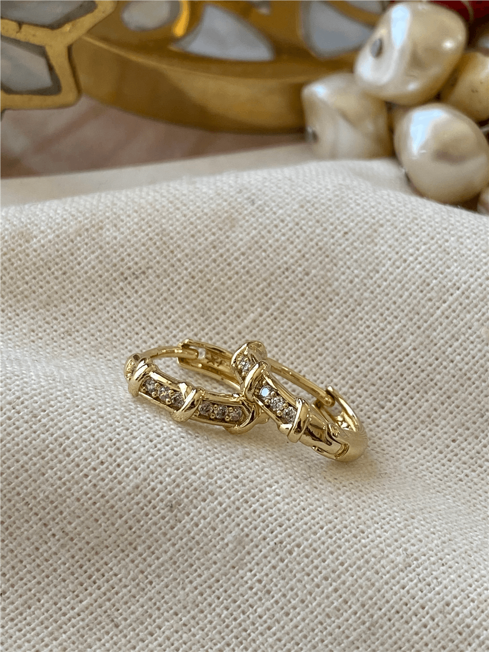 VIP 14K Mini Xoxo Küpe