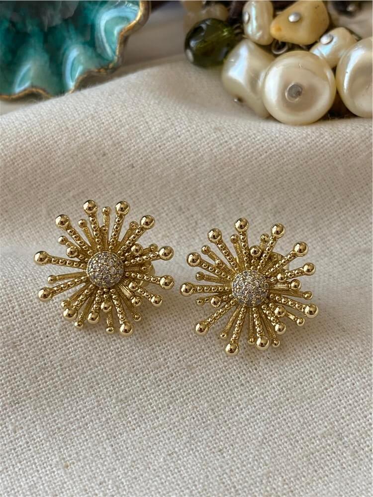 VIP 14K Pırıltı Küpe
