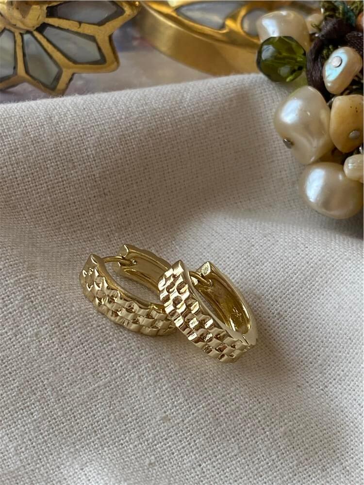VIP 14K Rlx Halka Küpe