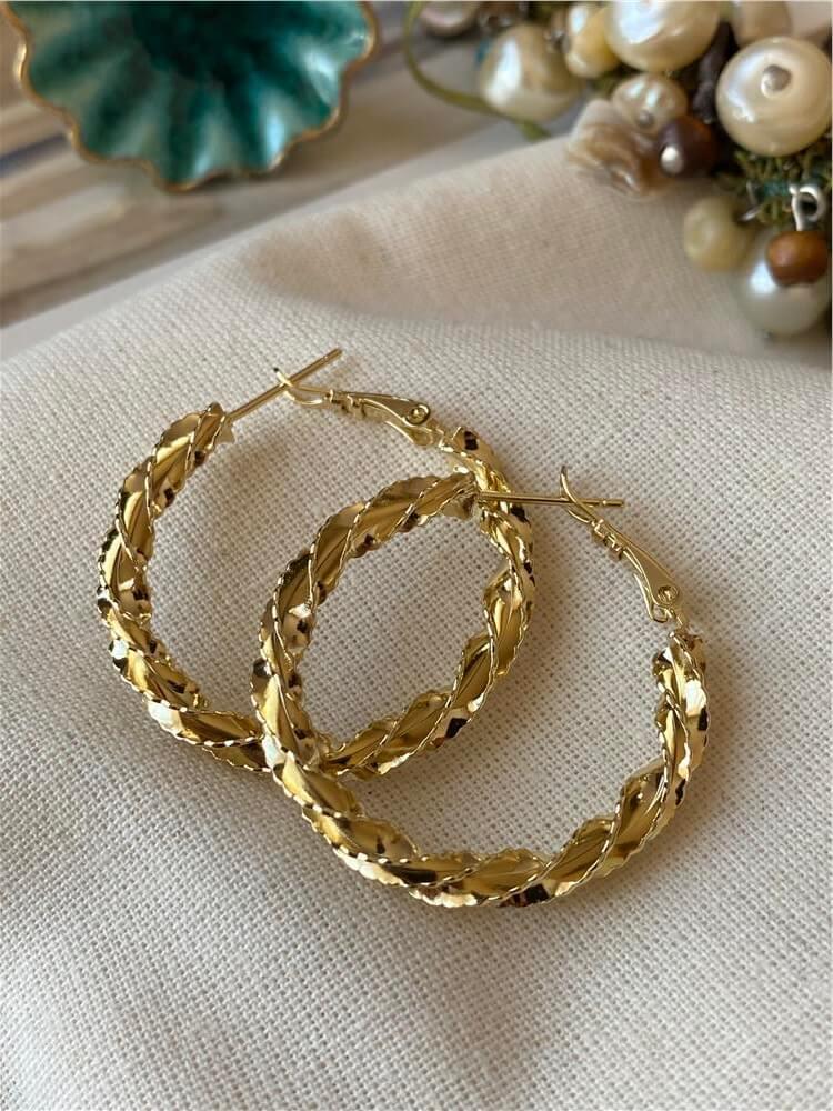 VIP 14K Sarmal Küpe