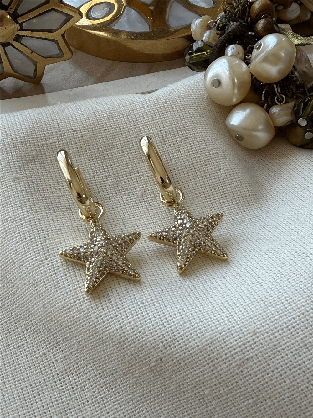 VIP 14K Sea Star Küpe