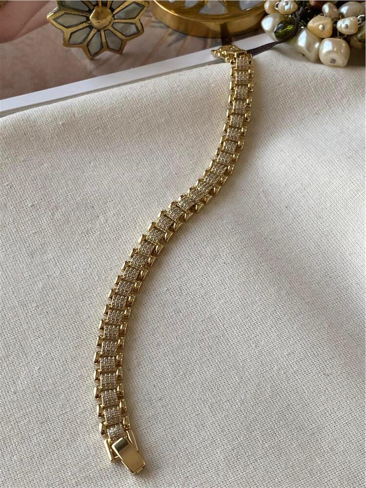 VIP 14K Shining Chain Bileklik