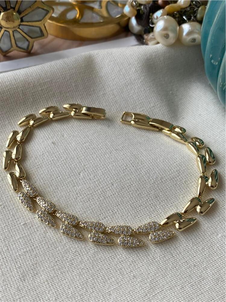 VIP 14K Şimşek Bileklik