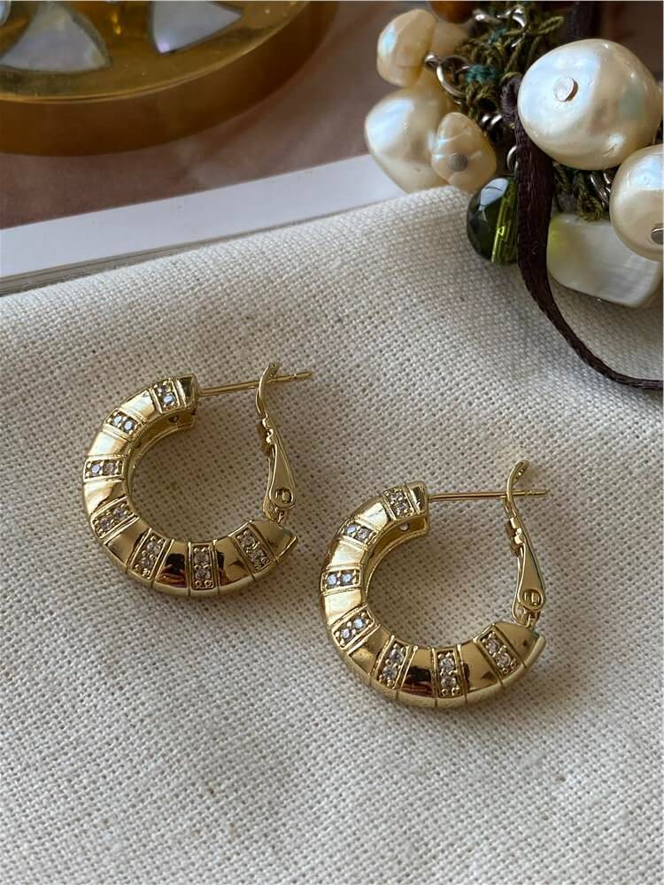 VIP 14K Snail Küpe