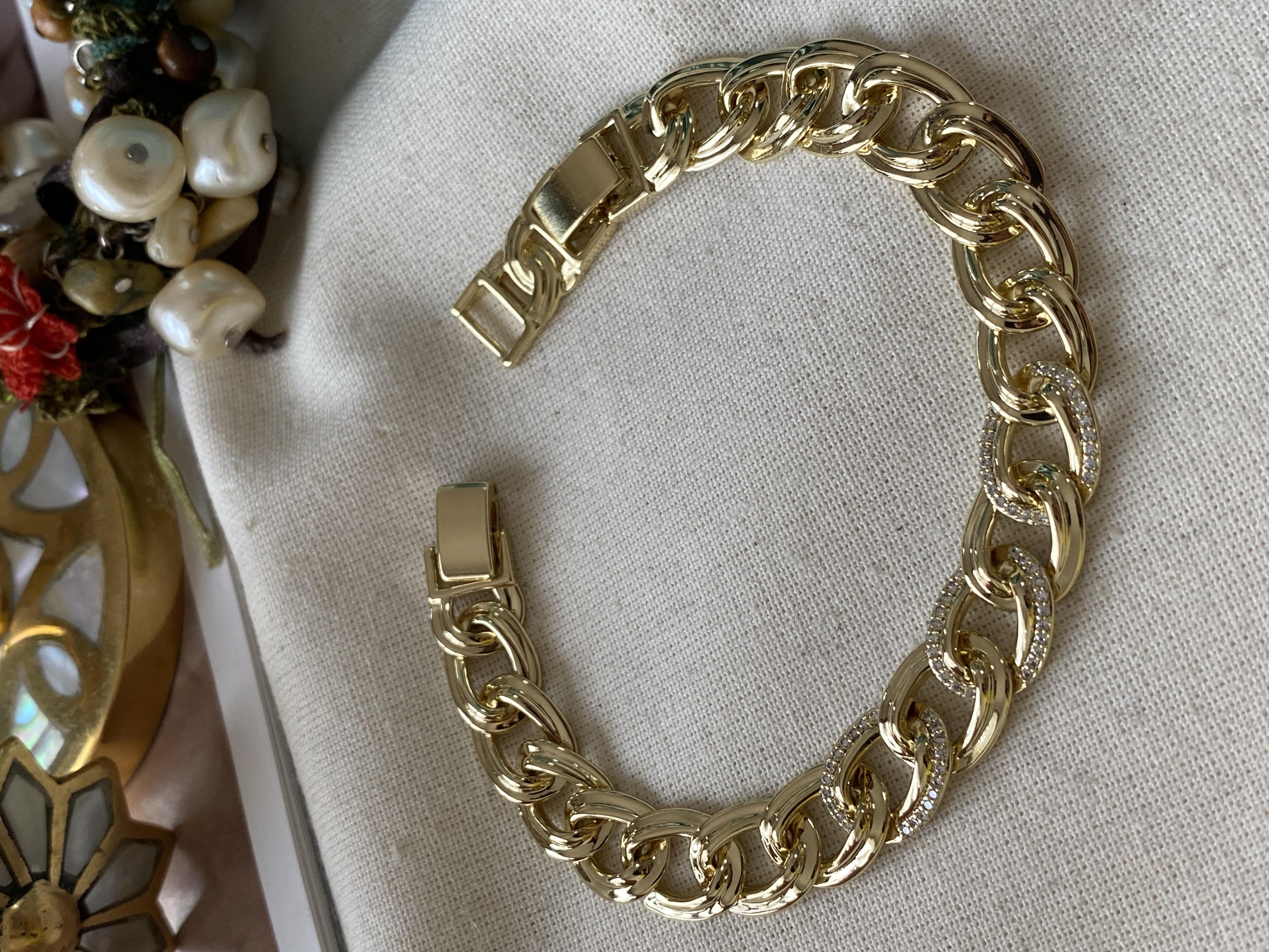 VIP 14K Taşlı Samanyolu Bileklik