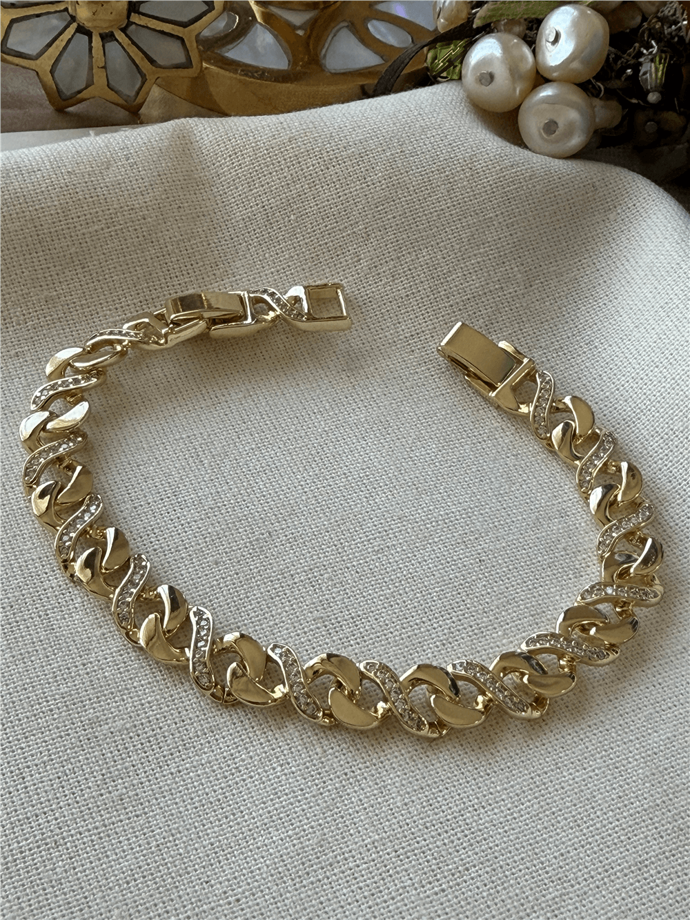 VIP 14K Taşlı Sonsuzluk Model Bileklik