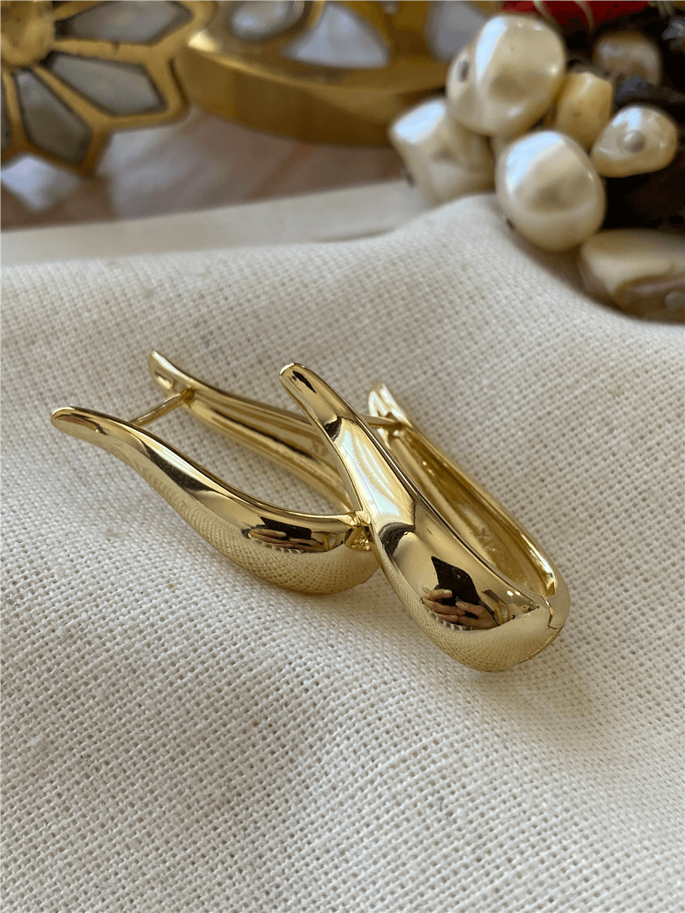 VIP 14K Vase Küpe
