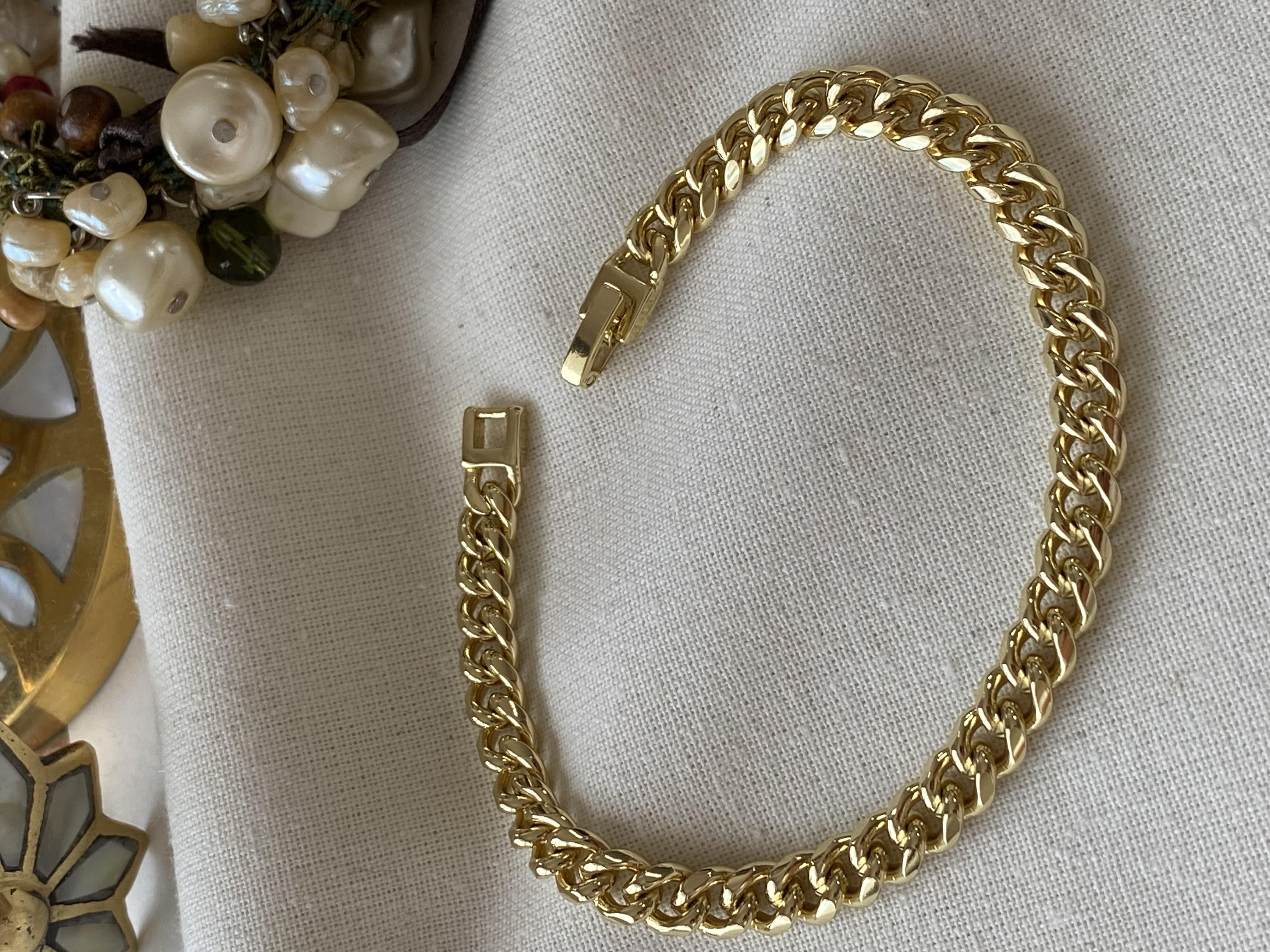 VIP 14K Yontma Zincir Bileklik