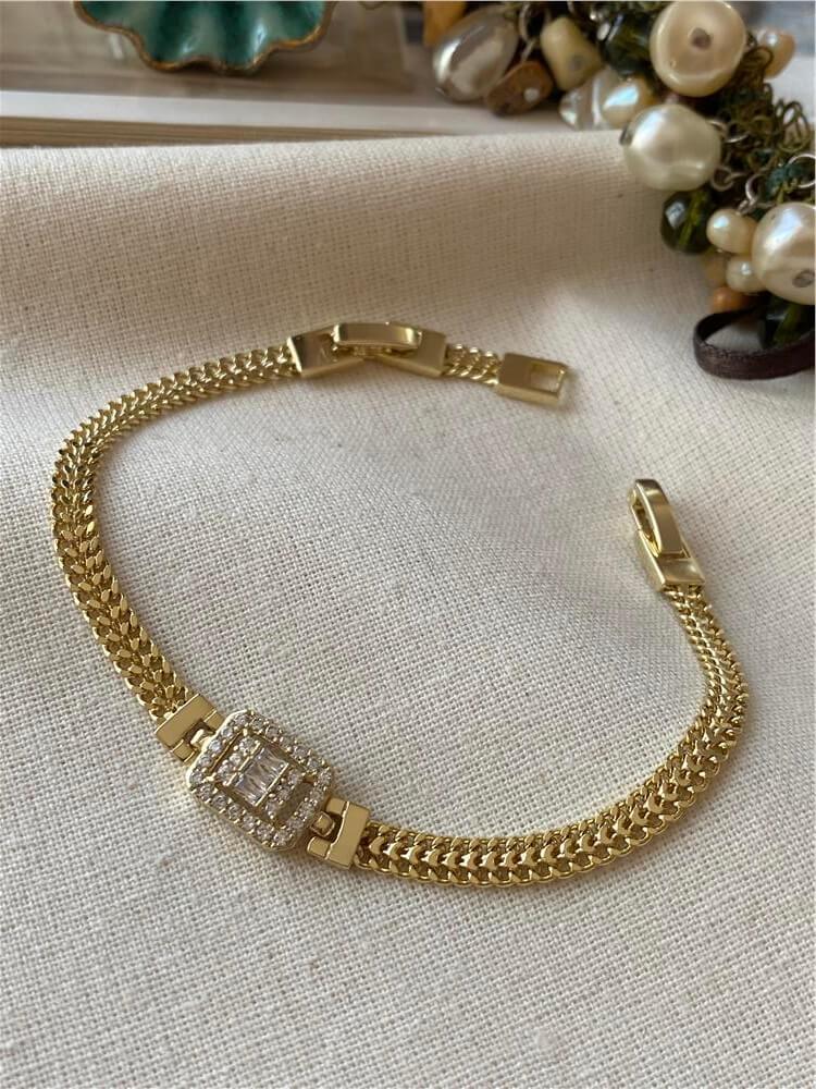 VIP 14K Zen Model Zincir Bileklik