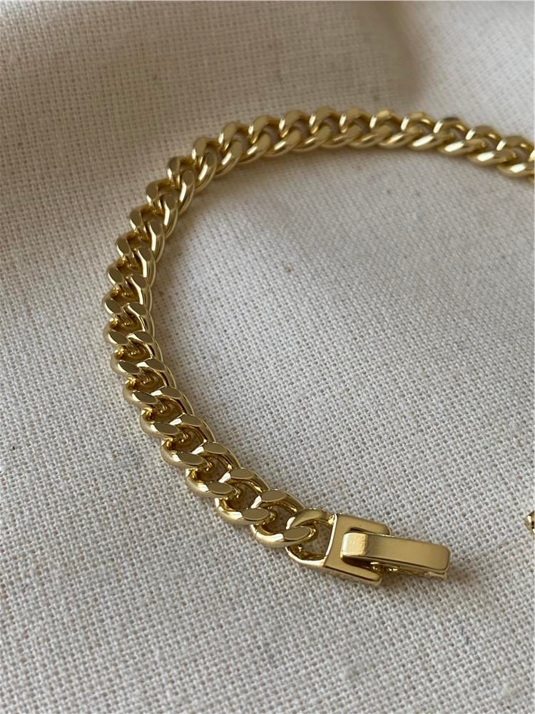 VIP 14K 5 mm Ezme Zincir Bileklik