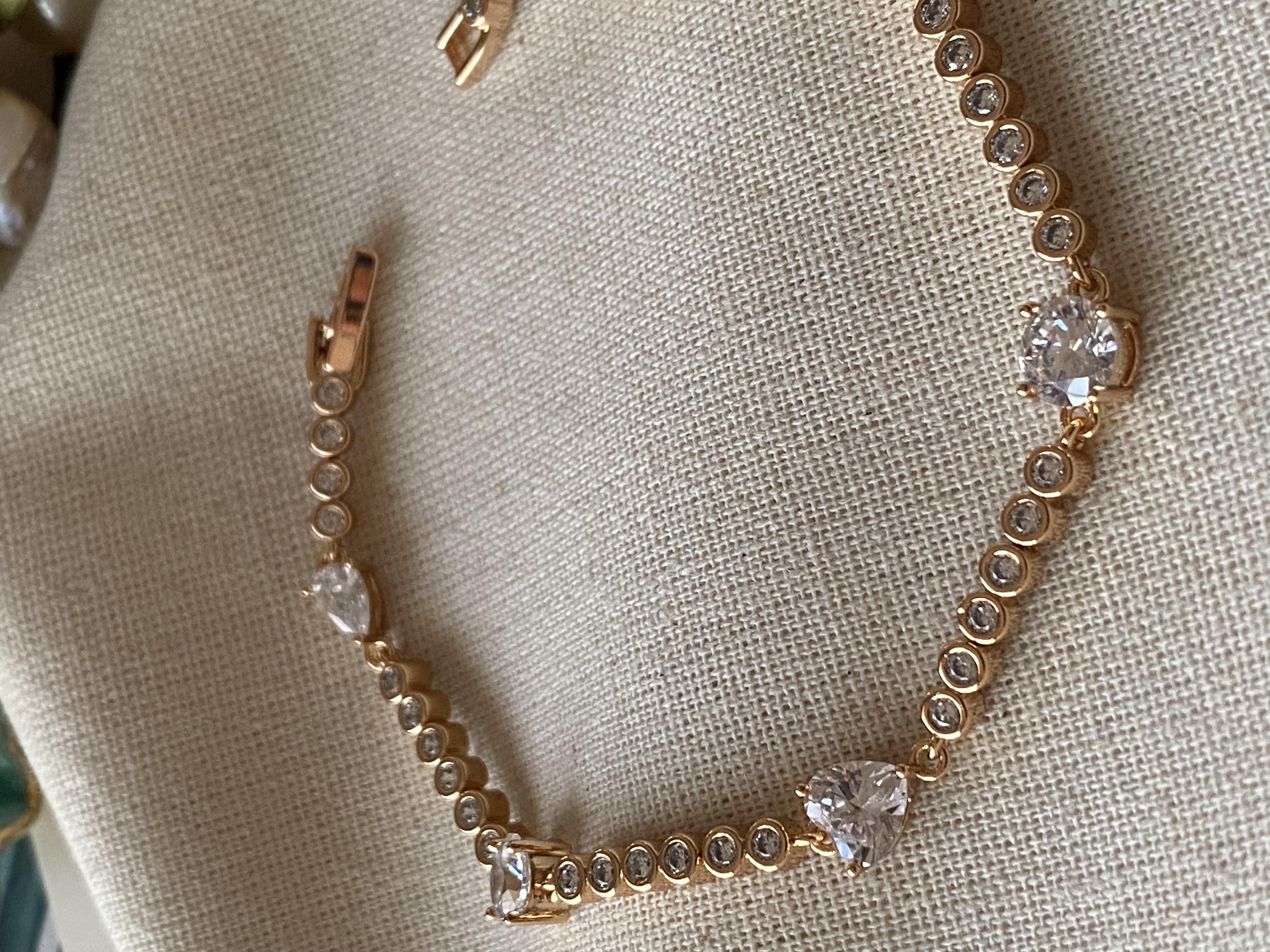VIP Damla Taşlı Minimal Suyolu Bileklik