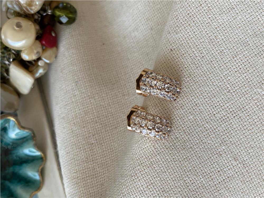 VIP Mini Strass Küpe