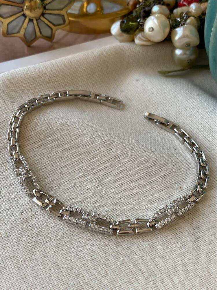 VIP Silver Belt Bileklik