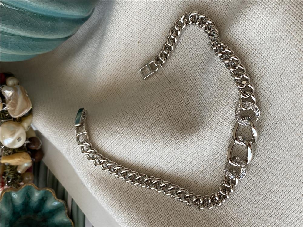 VIP Silver Chain Bileklik