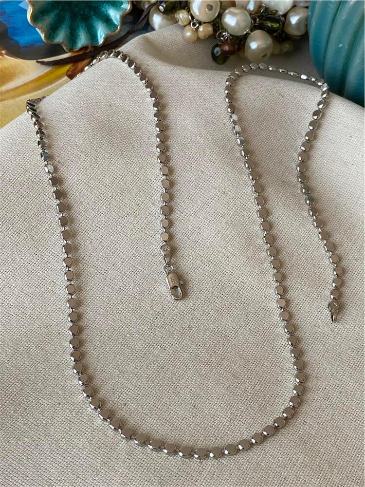 VIP Silver Pul Kolye