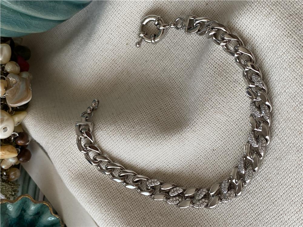 VIP Silver Shine Bileklik