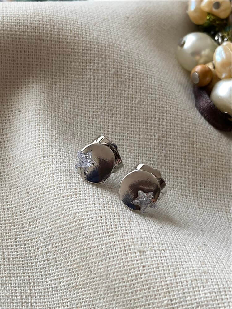 VIP Silver Star Küpe
