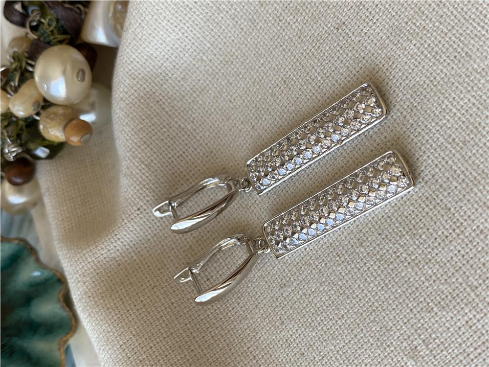 VIP Silver Stick Küpe