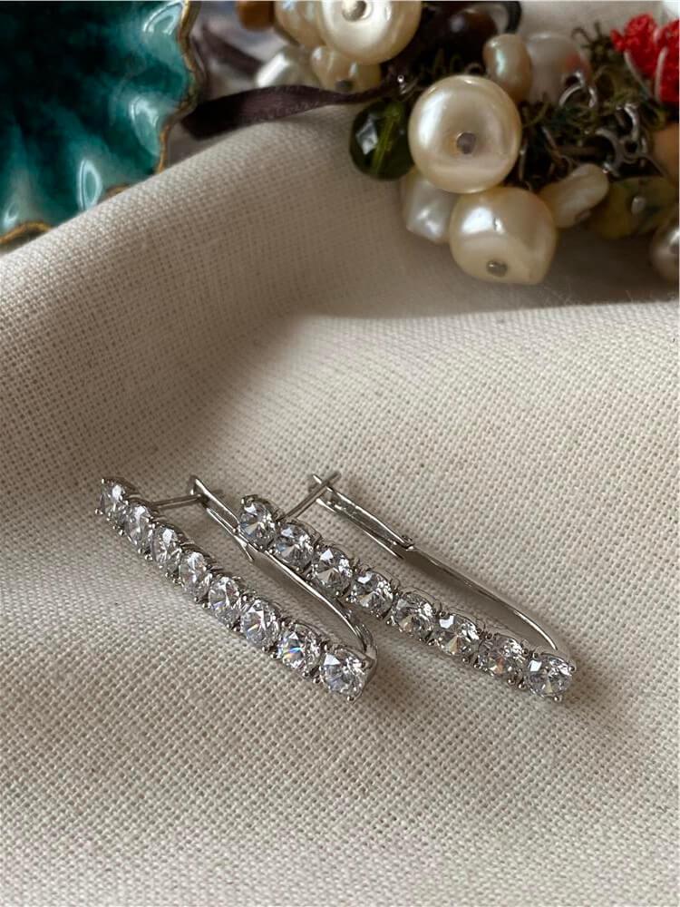 VIP Silver Suyolu Küpe