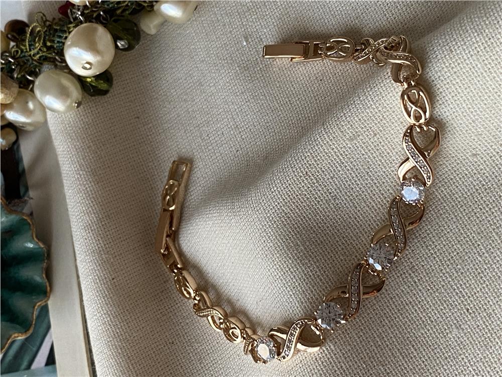 VIP Taşlı Sonsuzluk Bileklik