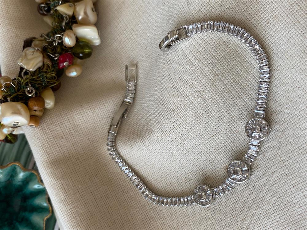 Zirconium Daireler Suyolu Bileklik