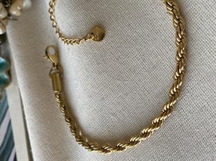  Çelik 4 mm Burgu Bileklik