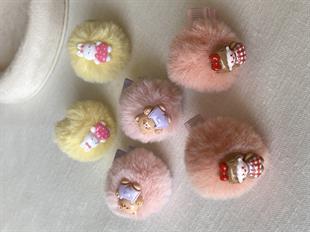  Peluş Hayvan Figürlü Toka Seti