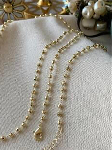 14K 60 cm Discoball Kolye