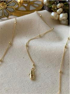 14K 60 cm Dorikalı Zincir