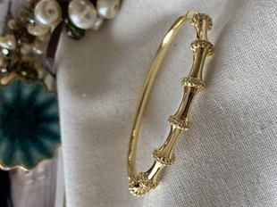 14K Bone Kelepçe