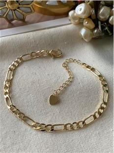 14K Figaro Bileklik