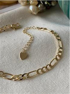 14K Figaro Bileklik
